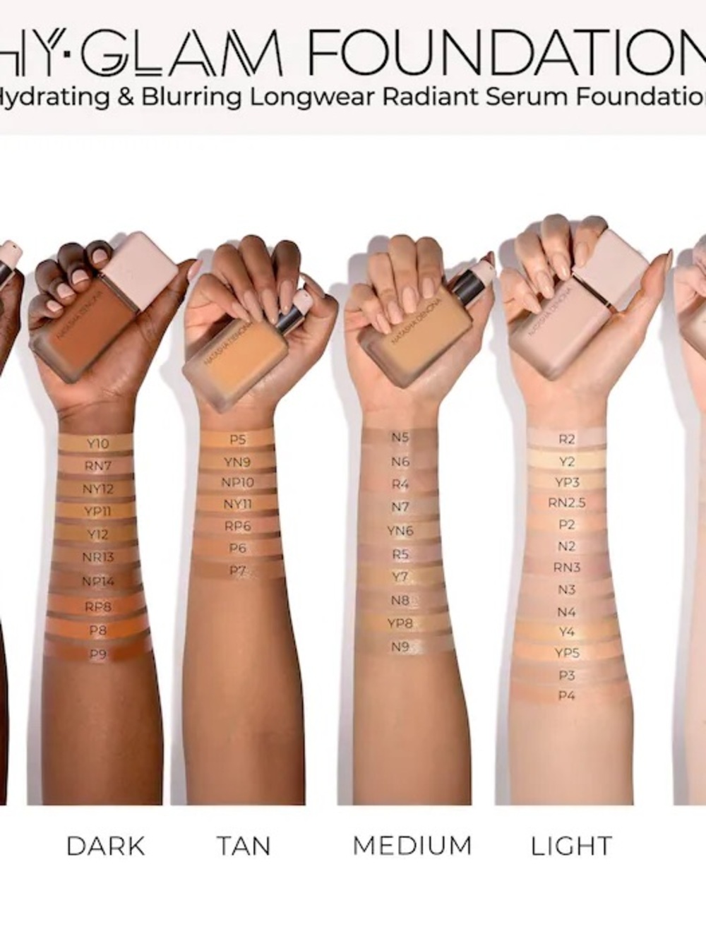 Natasha Denona Hy-Glam Foundation , shade p3 - 30 ml, new no box - Picture 3 of 5